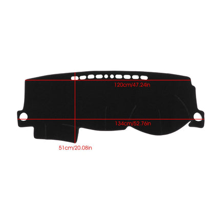 Dash Mat for Toyota Corolla (2000–2006) - Dark Black