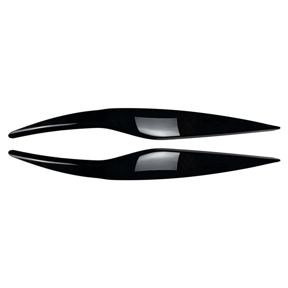 Headlight Headlamp Eyebrow Eyelids Frame Cover Trim Ford Fiesta MK6 08-12