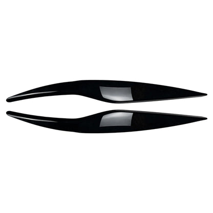 Headlight Headlamp Eyebrow Eyelids Frame Cover Trim Ford Fiesta MK6 08-12