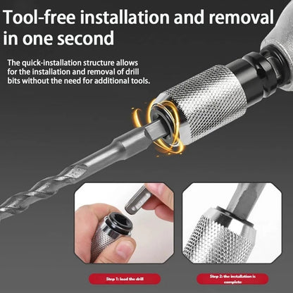 Steel Rotary Hammer Adapter Set for Electric Wrench