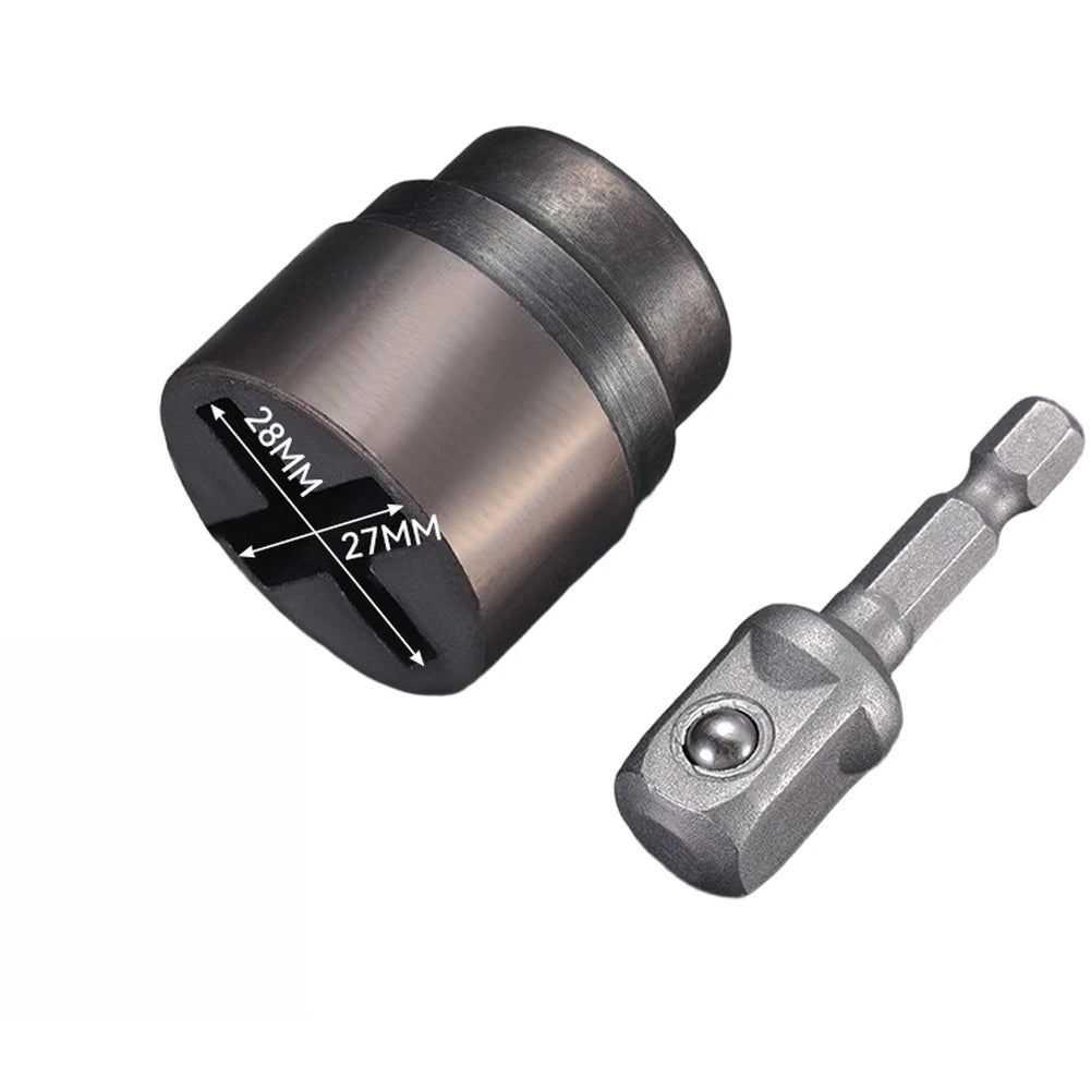 Rust Resistant Alloy Socket Adapter for Scissor Jack and Drill Wrench
