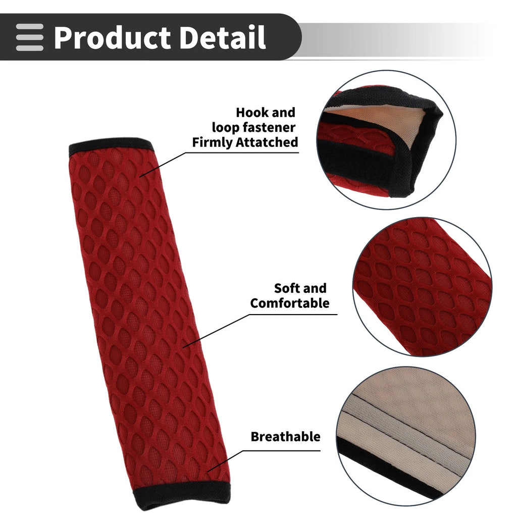Seat Belt Cover Pad for Universal Fit (23cm)