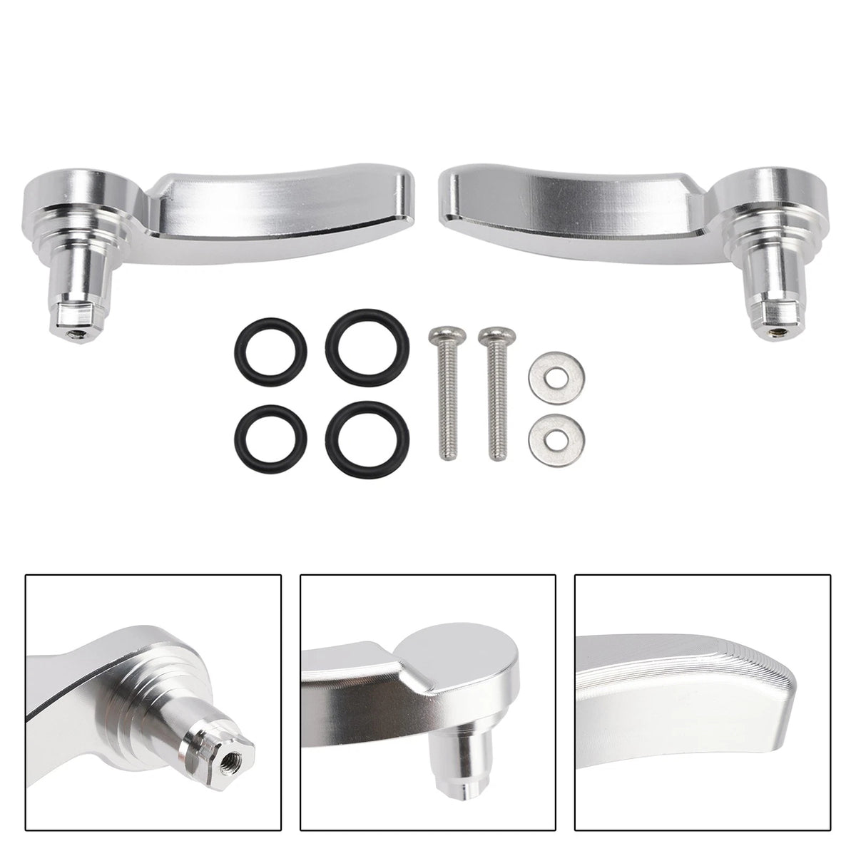 Side Storage Saddlebag Lid Lifters for Harley Touring Street Electra Glide (2014–2024)