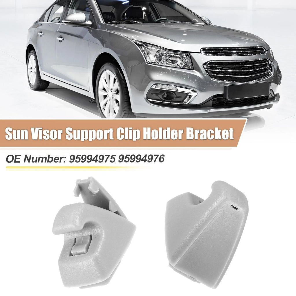 Sun Visor Support Clip Retainer 2pcs Replacement for Chevrolet Cruze Sonic (2011–2019)