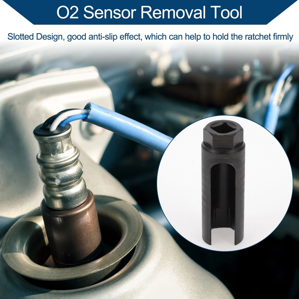 Oxygen Sensor Socket 22mm for Universal Vehicles (1/2 inch, 6 Point)