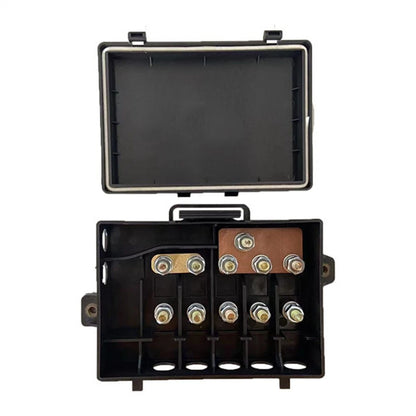 5-Way Bus Bar Fuse Holder Distribution Block 25A-500A 32V DC