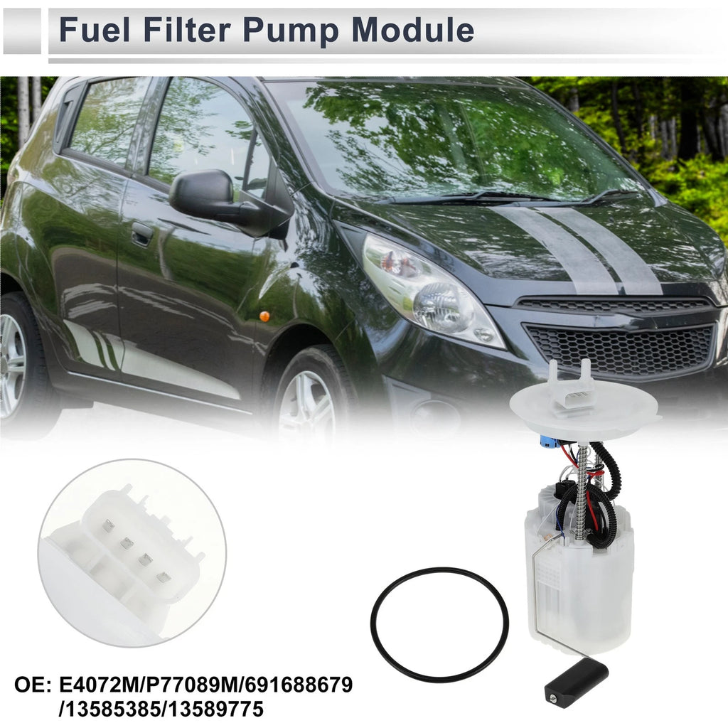 Fuel Pump Assembly for Chevrolet Spark 2013–2015 L4 1.2L Gas Replacement