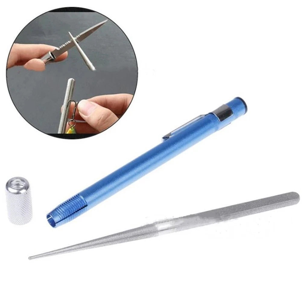 Diamond Sharpening Pen for Serrated Blades (Campers, Kitchen)