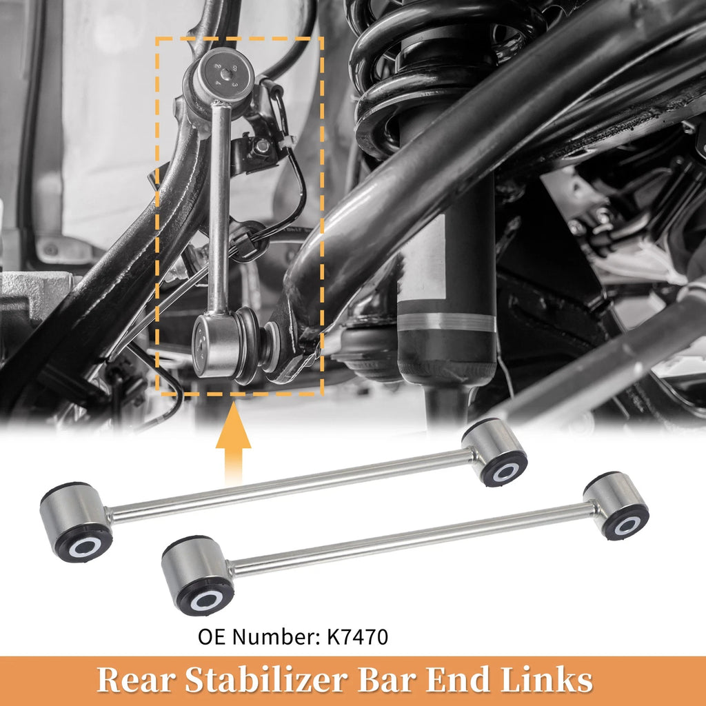 2pcs Rear Stabiliser Sway Bar Link Replacement for Dodge Challenger (2008–2019)