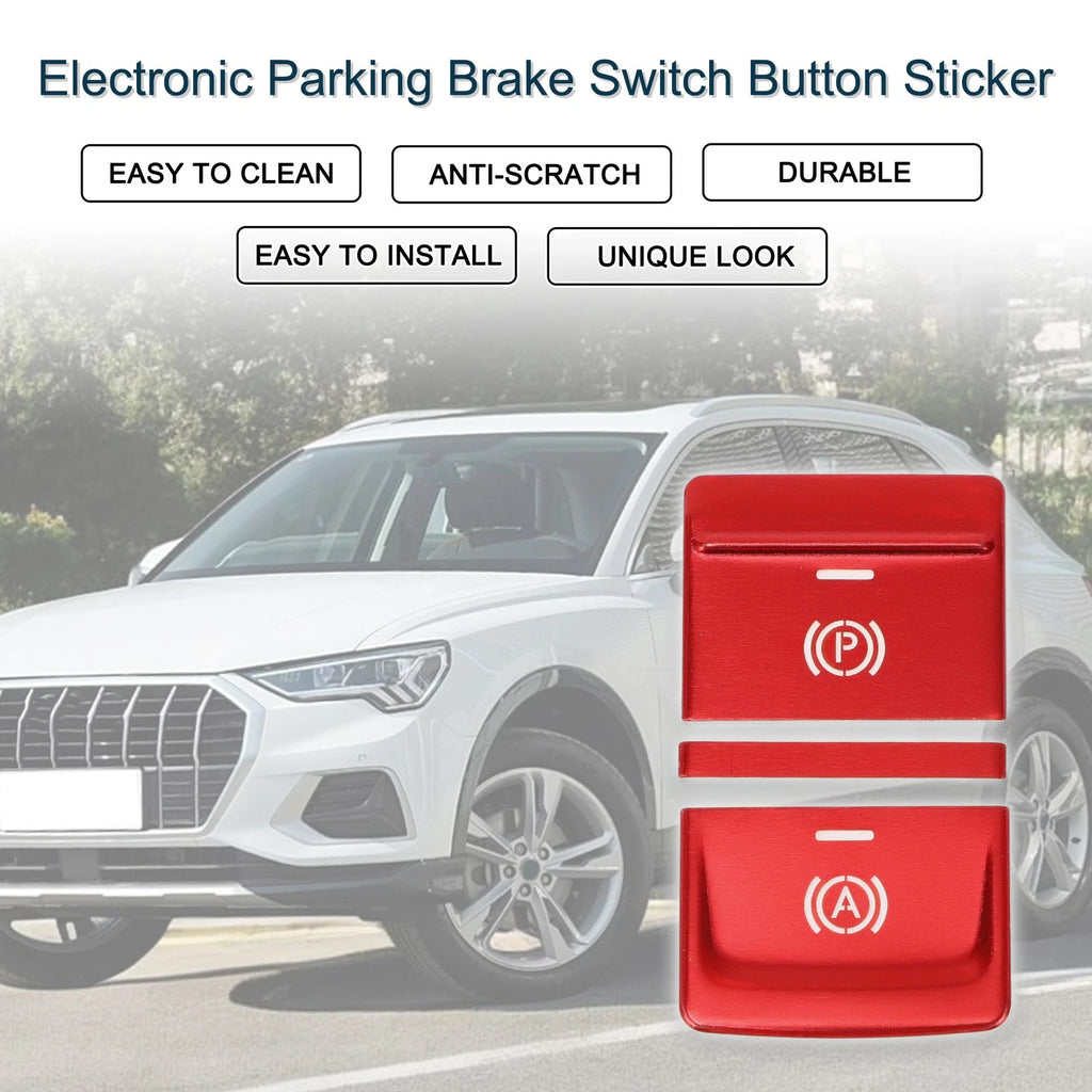 Electronic Parking Brake Switch Button Sticker for Audi Q3 (2019–2020)