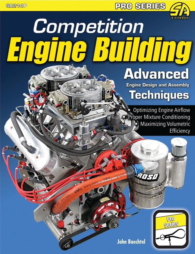 Competition Engine Building Techniques Book for Automotive Enthusiasts