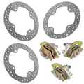 Left Front Brake Disc and Caliper Replacement for Polaris Scrambler 850 XP (2014–2014)