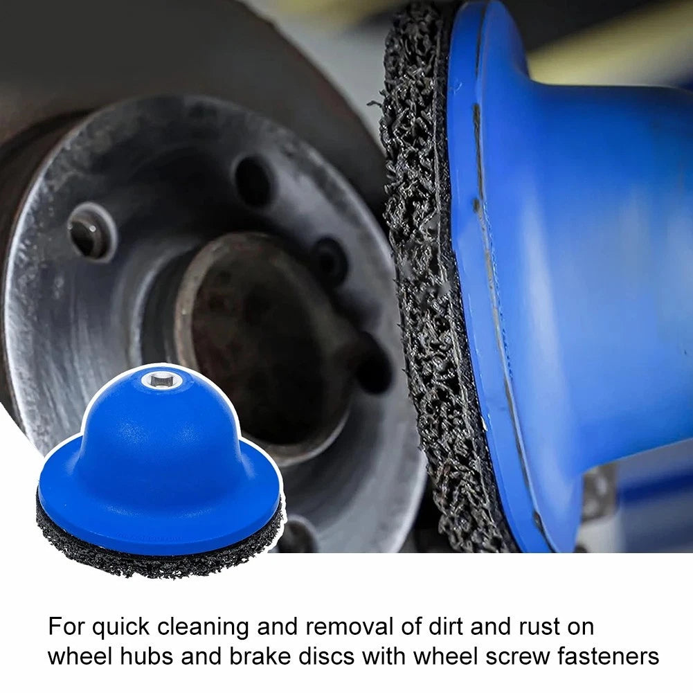 150mm Wheel Hub Cleaning Tool for Cordless Drills Effortless Rust Removal