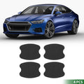 Car Door Handle Cup Protector for - Carbon Fiber Black