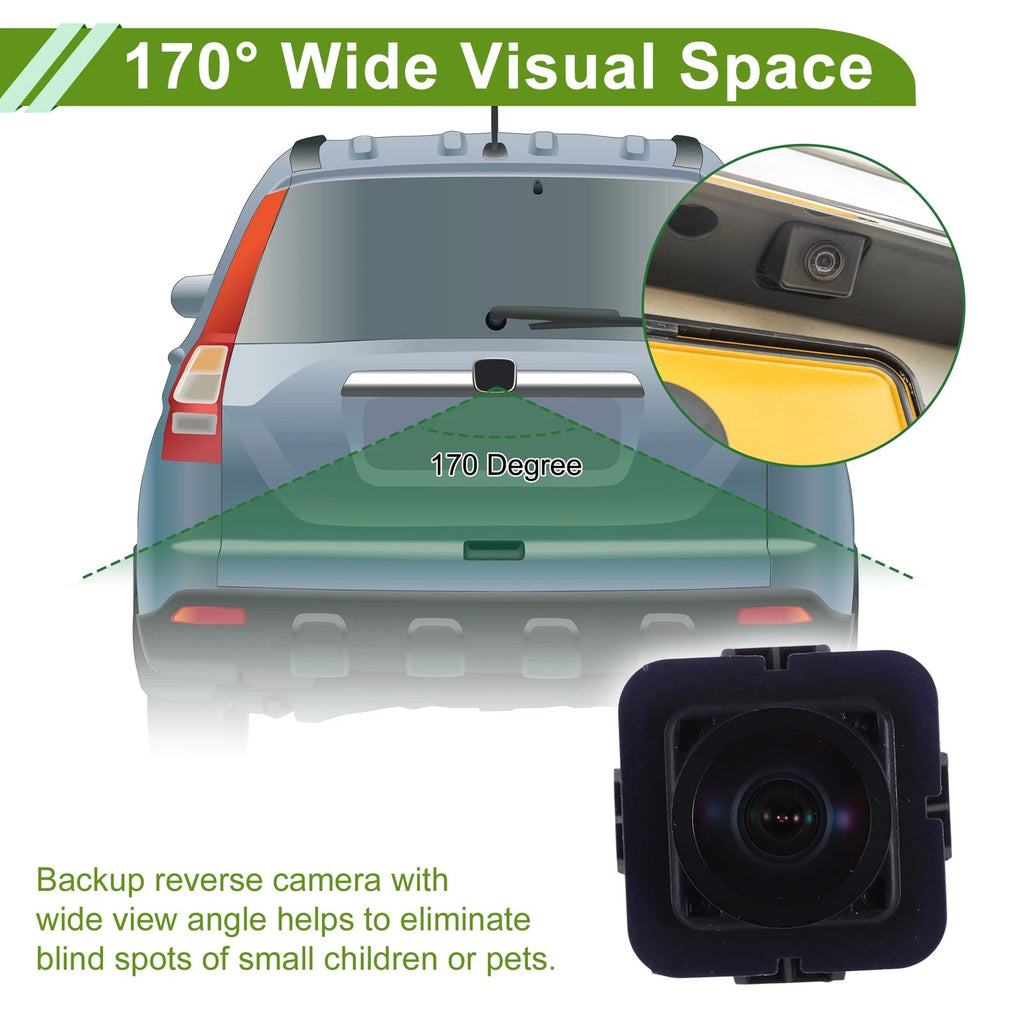 Rear View Backup Camera for Ford Mustang (2015–2020)