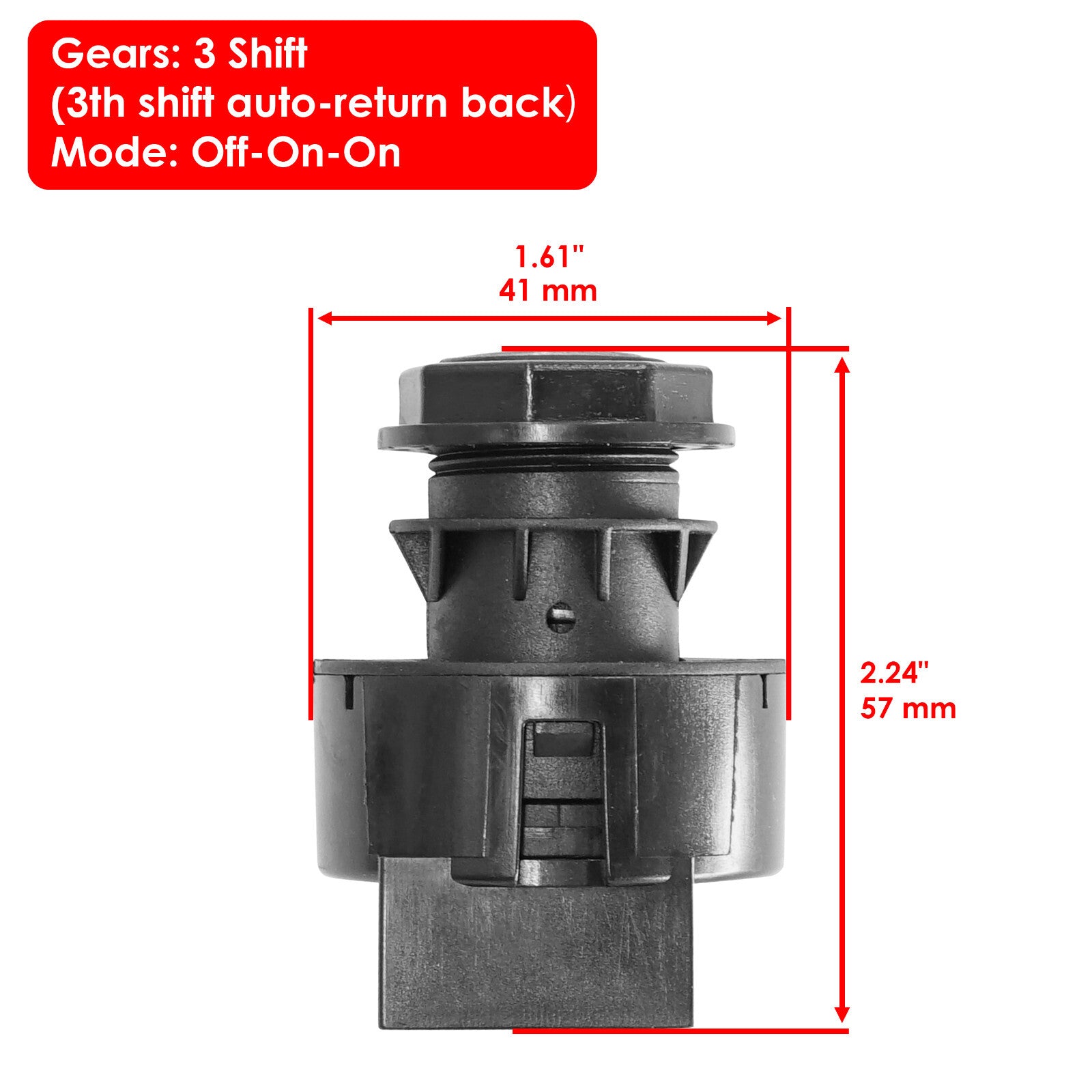 Ignition Key Switch OEM Replacement for Can-Am Outlander Max 400 (2004–2008)