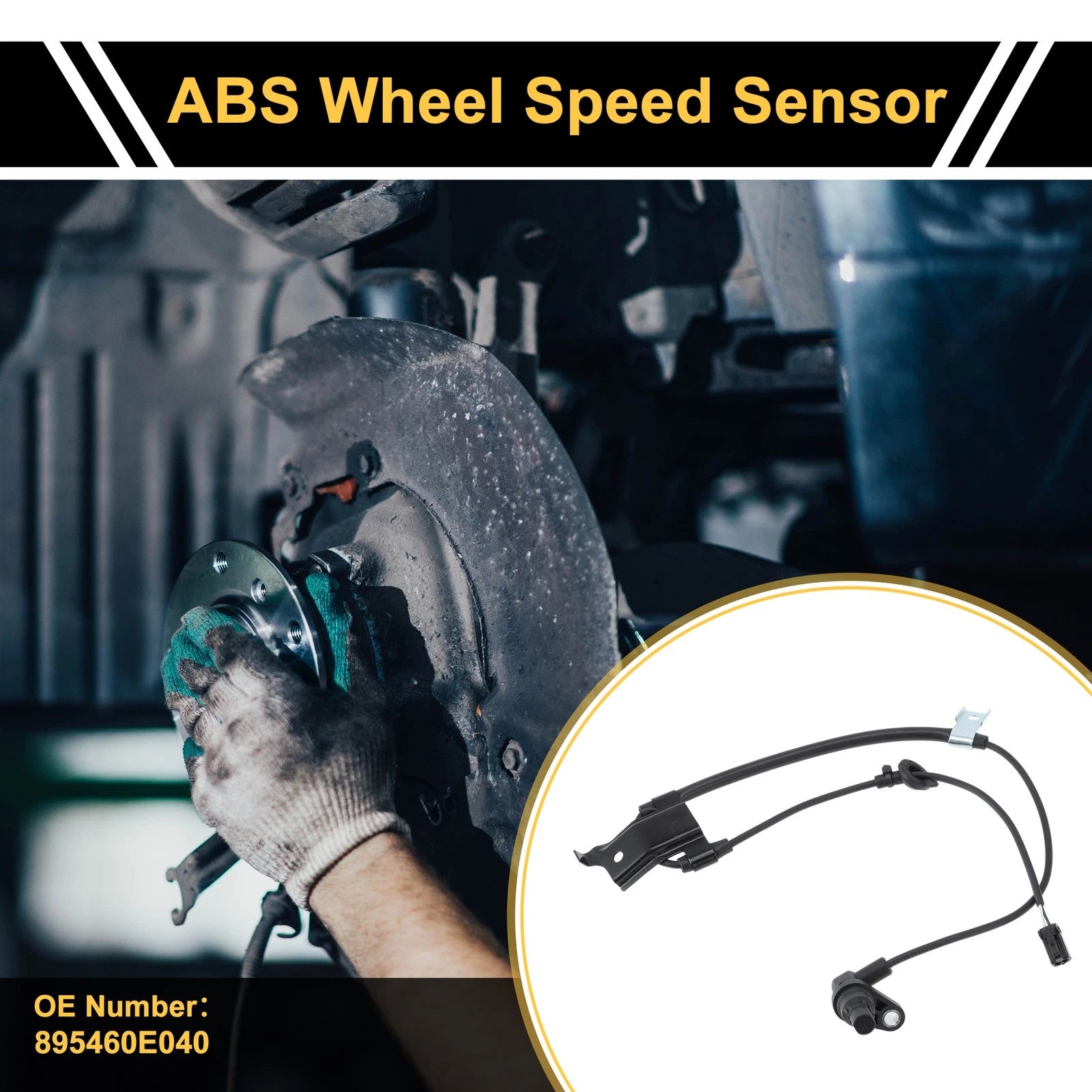 ABS Wheel Speed Sensor Replacement for Toyota Highlander Rear Left (2008–2023)