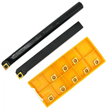 3/8 Lathe Internal Boring Bar Turning Tool Holder with Indexable Carbide Insert