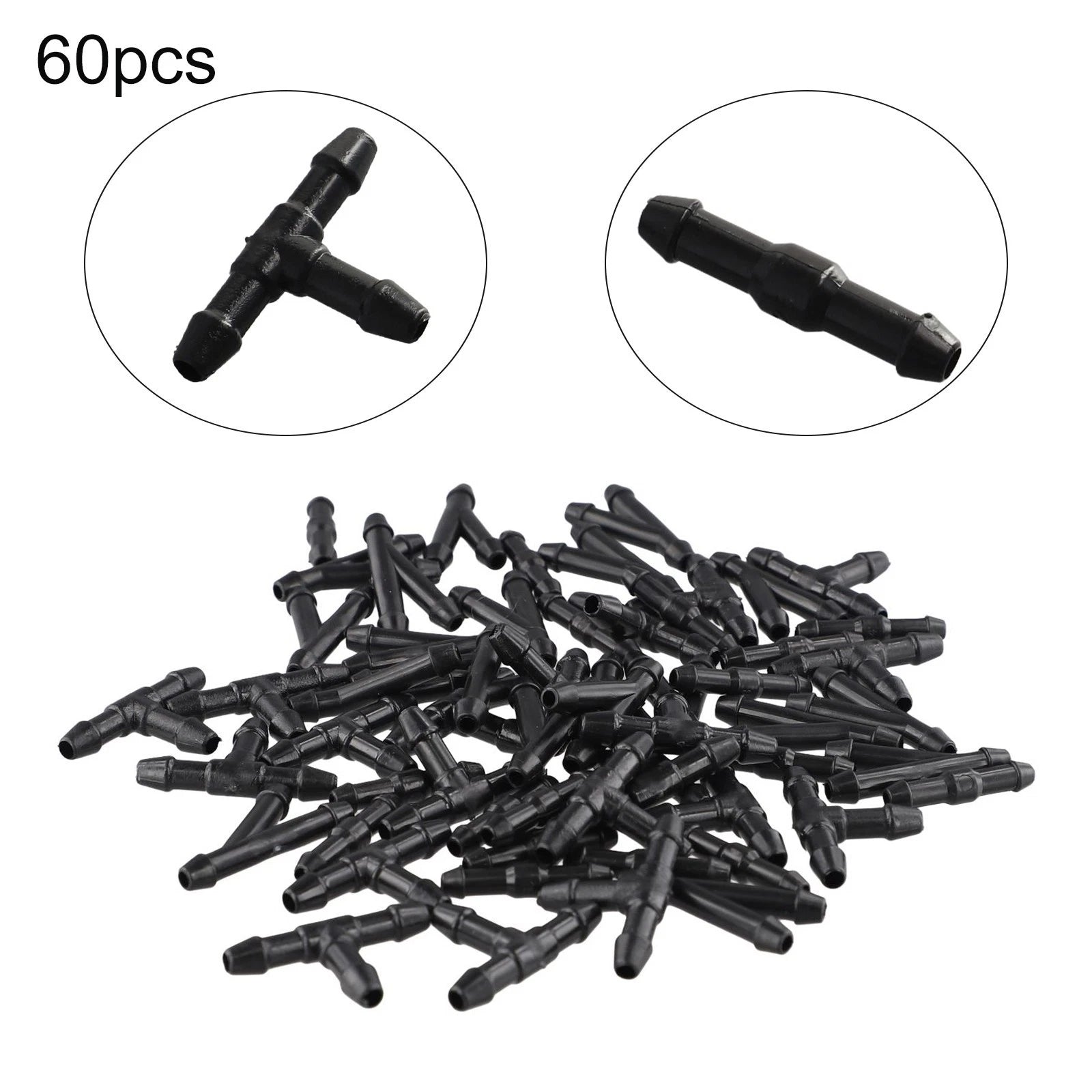 60pcs Windscreen Connector Hose Fittings for Windshield
