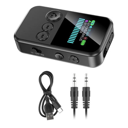 Bluetooth Car Kit Adapter for Universal Use (TF Card Slot, Multi-Format)