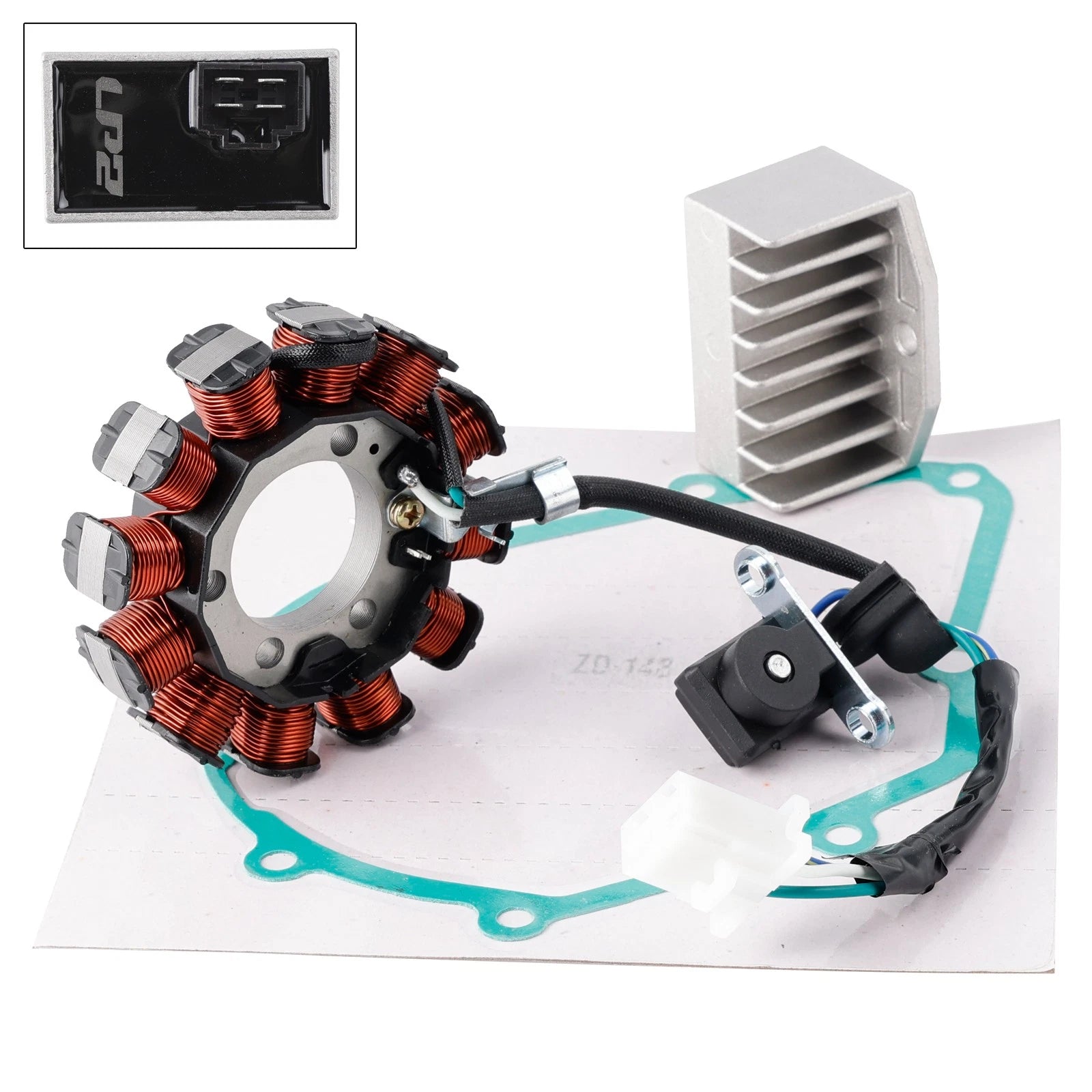 Stator Regulator Rectifier & Gasket for Honda AFS 125 M Future 125 (2012–2015)