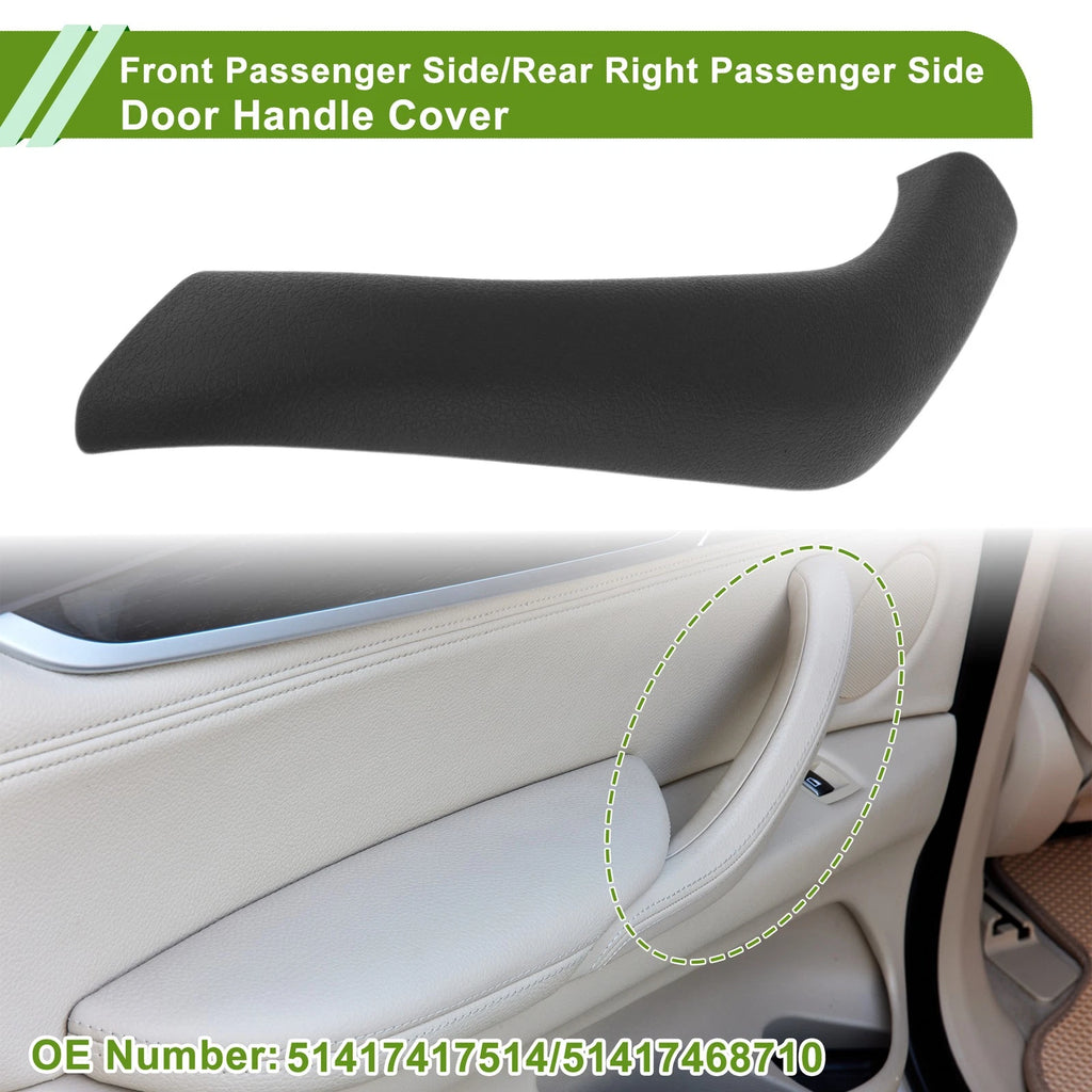 Door Panel Handle Pull Trim Cover Replacement for BMW X1 F48 F49 (2015–2020)