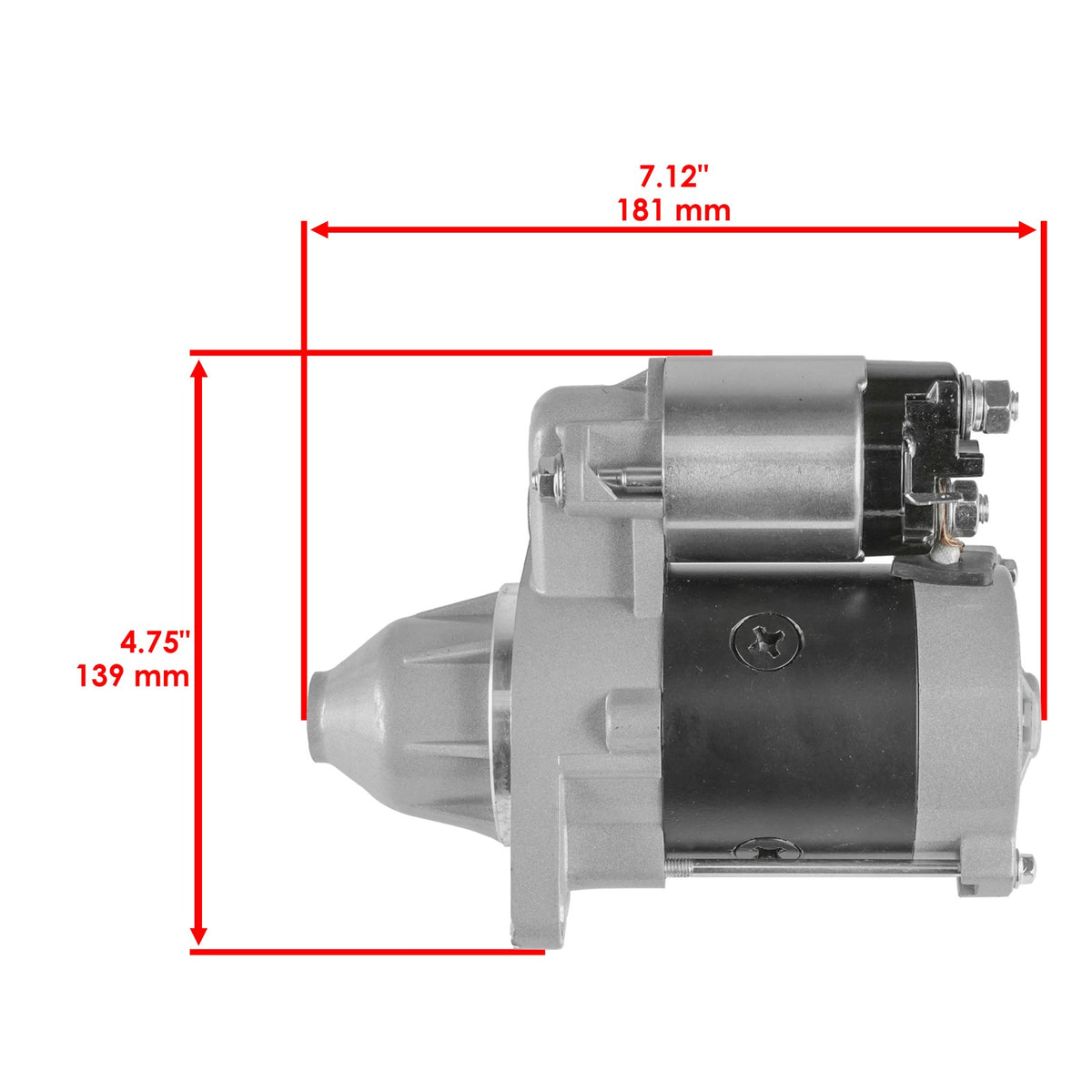 Starter Motor Replacement for John Deere Kawasaki Engine 20hp F725 (18hp–)