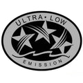 Outboard Graphic Sticker Decal for California DOT (3 Star) - Silver