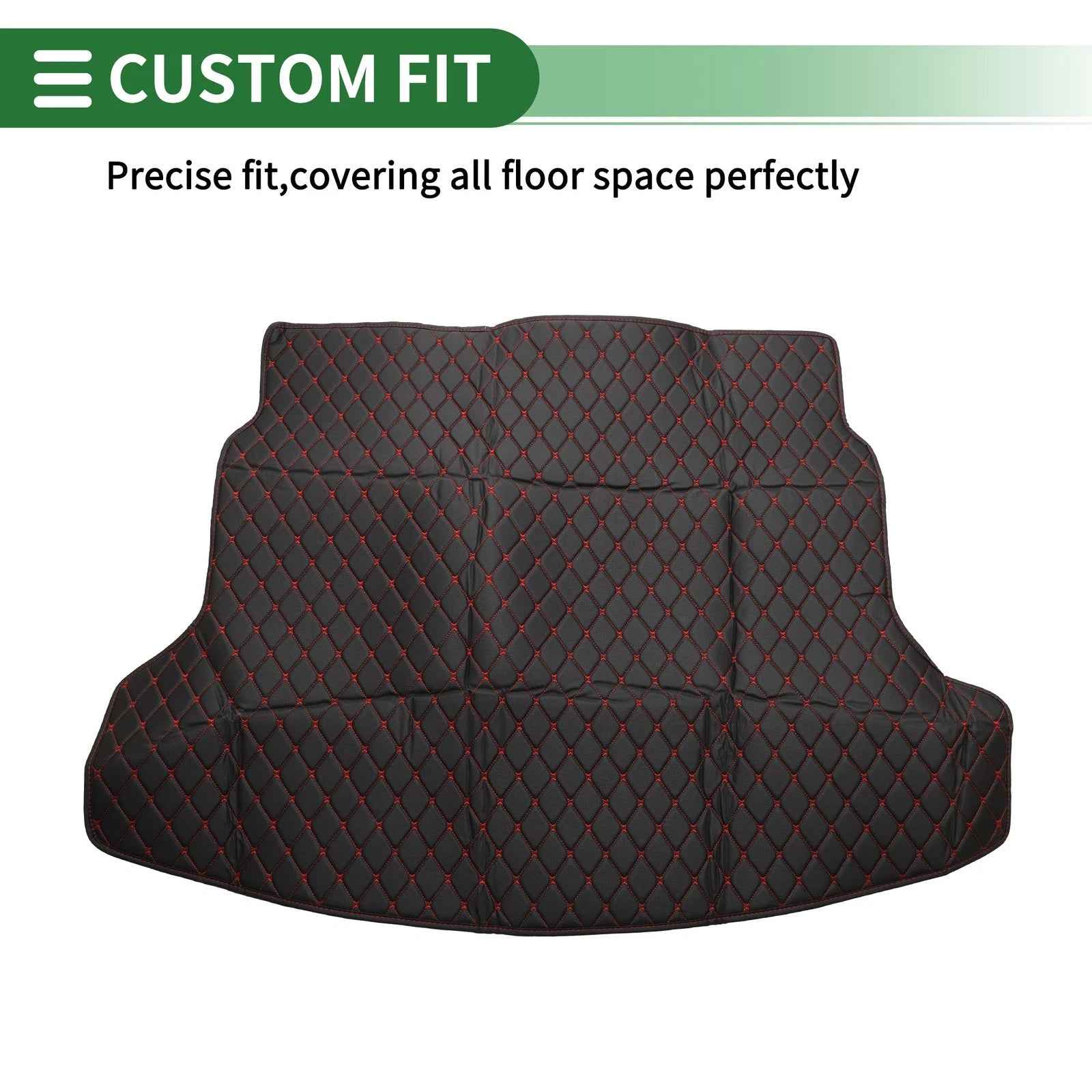 Cargo Liner Rear Trunk Mat 3D Diamond for Honda CRV 2012–2016 XPE Black