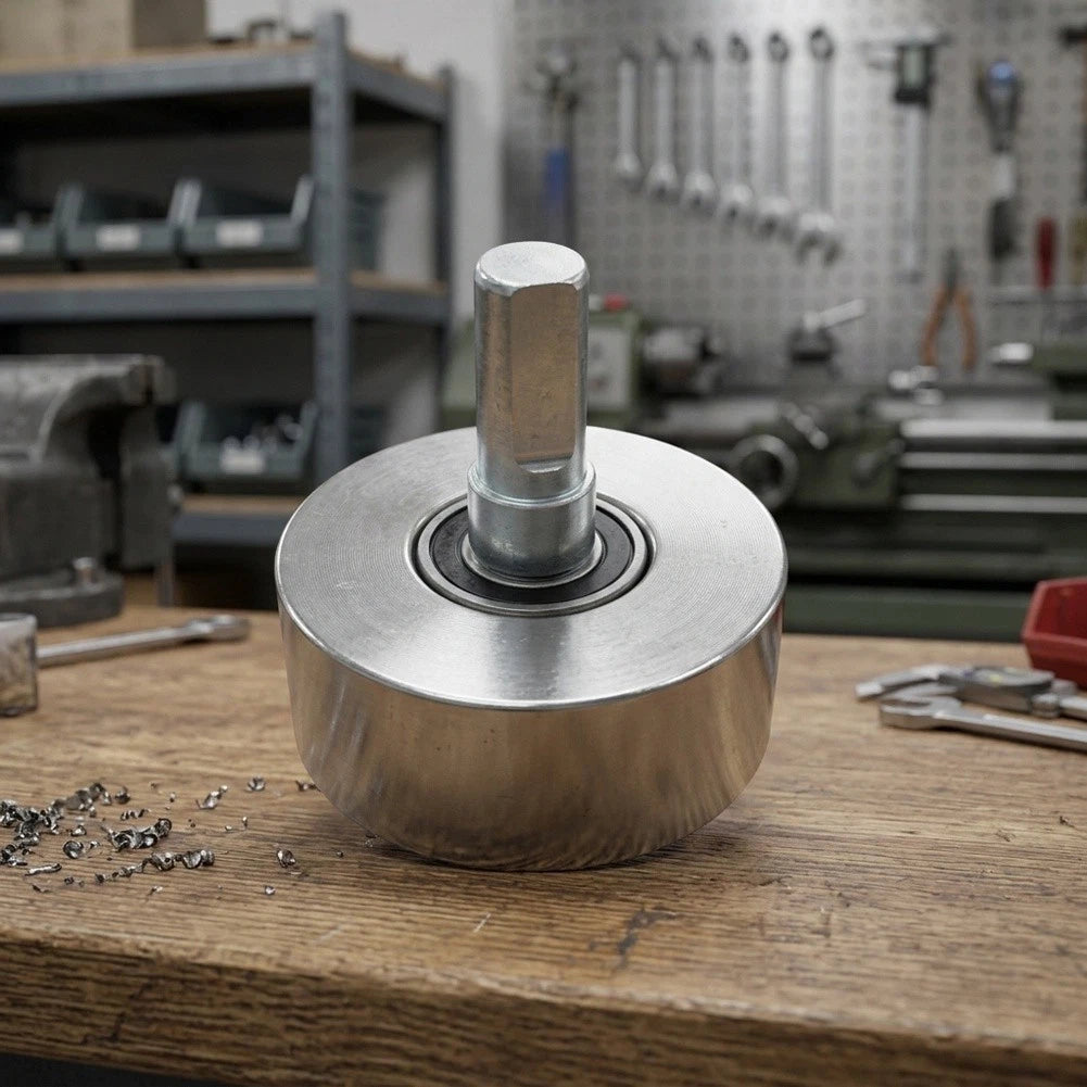Steel Flat Roller with Low Friction Bearings for Profile Wrapping Machines