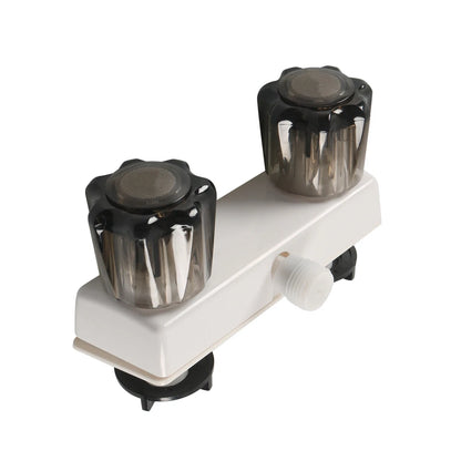 Acrylic-Knob RV Shower Faucet Assembly for Precise Temperature Control