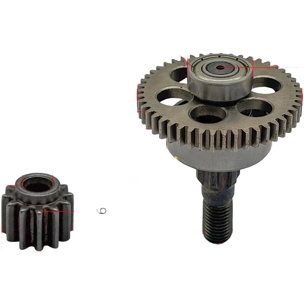 Replacement Gear Assembly for Lawn Mower (8, 10, 12 Inch, 47 Tooth)