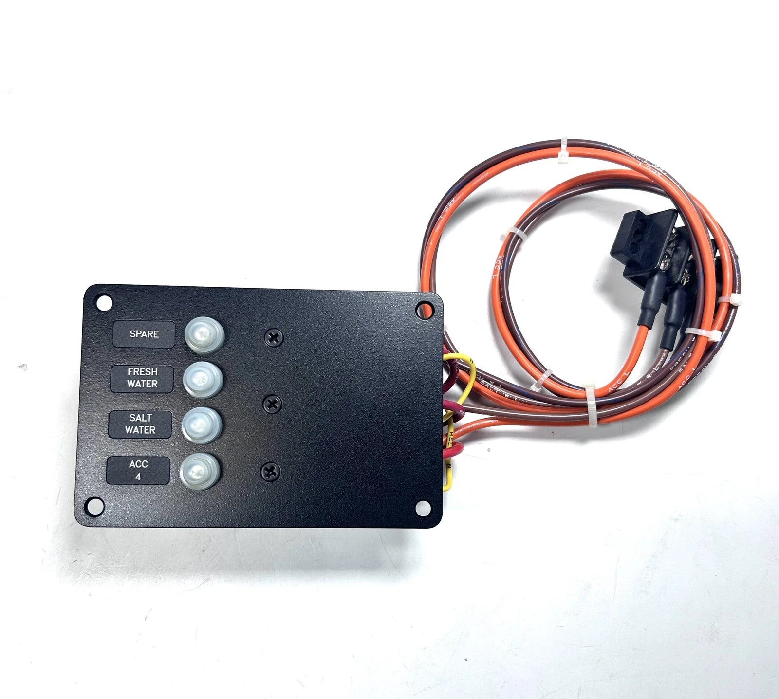 Paneltronics INV-4916-009-BW Multi Function Switch Panel for Boats (N/A)