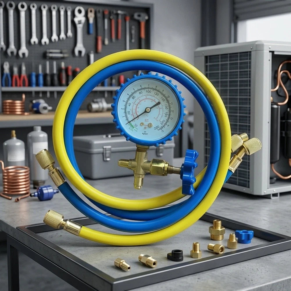 Manifold Gauge Set for R22 R134a (0-500 PSI)