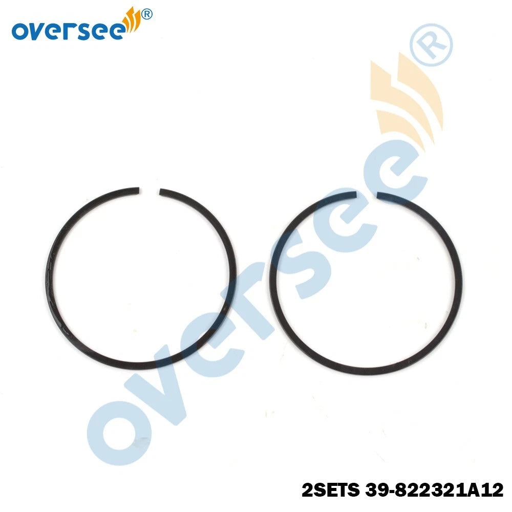 Piston Ring STD for Mercury Mercruiser Outboard 75-200HP (39-822321A12, 824905A12)