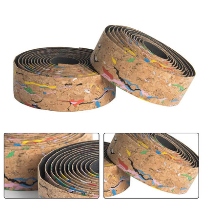 Cushioned PU Handlebar Tape for Comfortable Cycling (2150mm Length) Brown