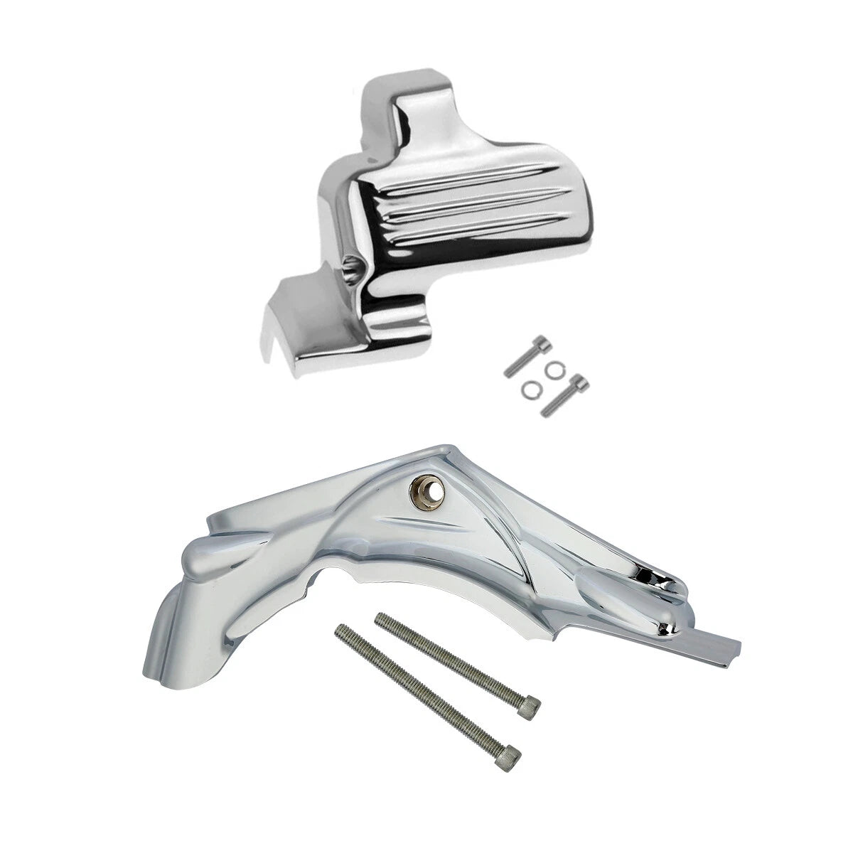 Cylinder Base Side Cover & Starter Cover for Harley Touring (2007–2016) Dyna (2006–2017)