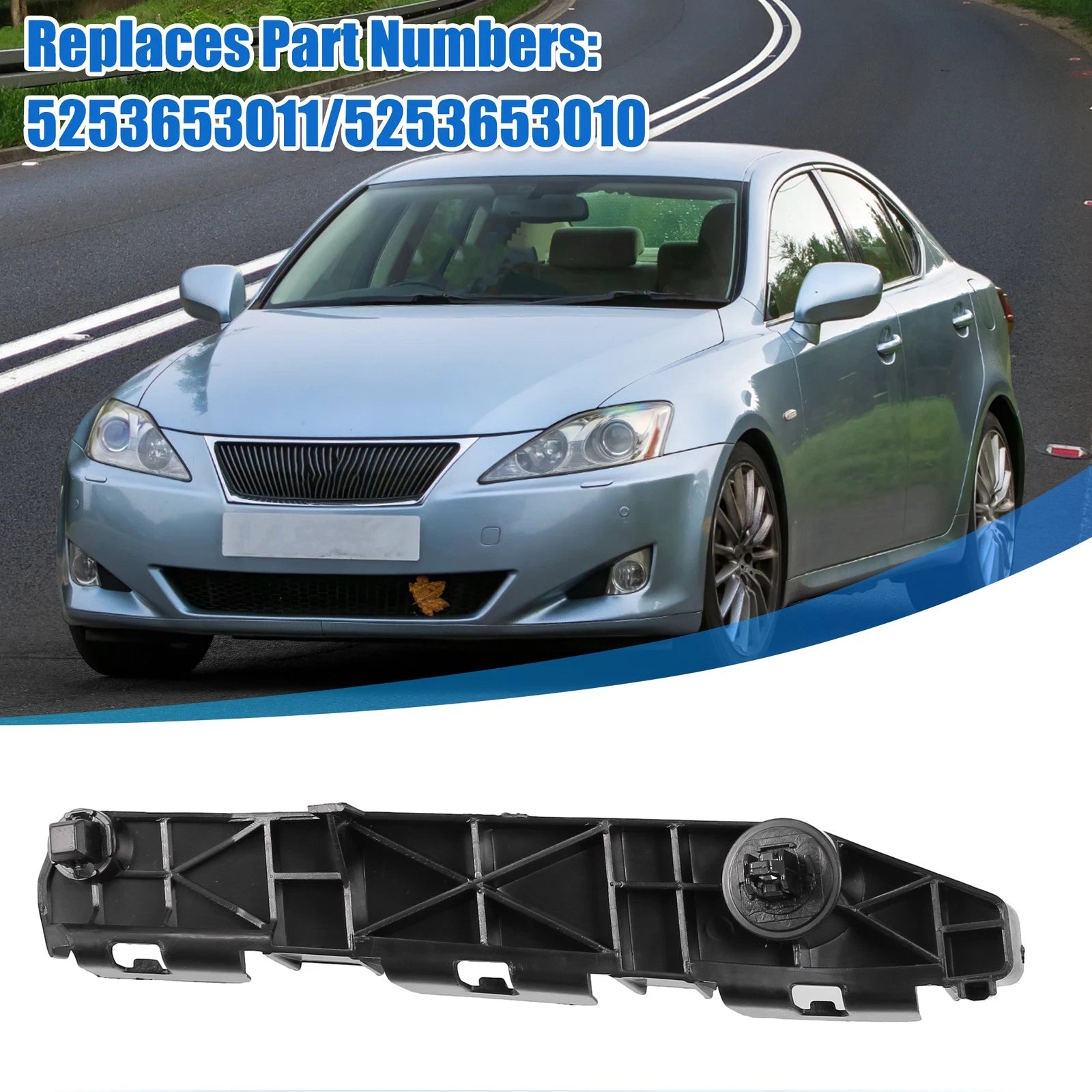 Car Bumper Bracket Side Retainer Replacement for Lexus IS 250 (2006–2012)