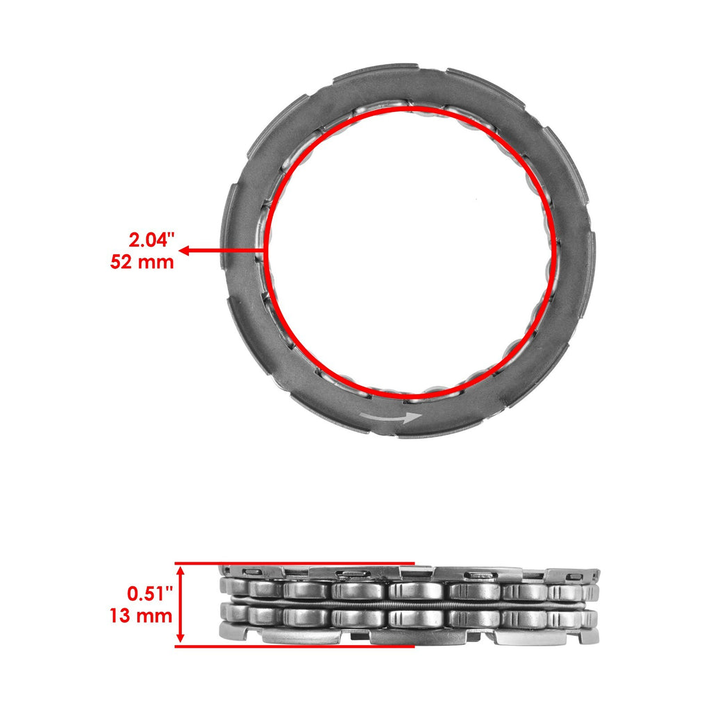 Starter Clutch One Way Bearing Sprag for Can Am DS650 2000–2005