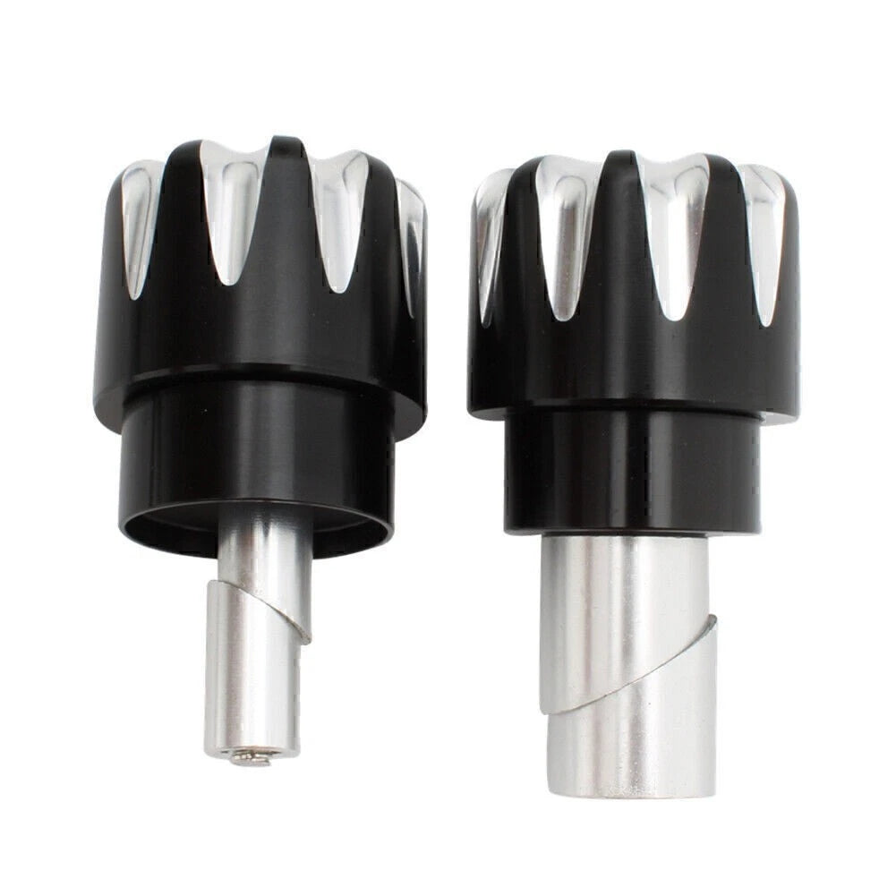 2X CNC Front Axle Nut Cover Protector Chrome for BMW R18 (2020–2023)