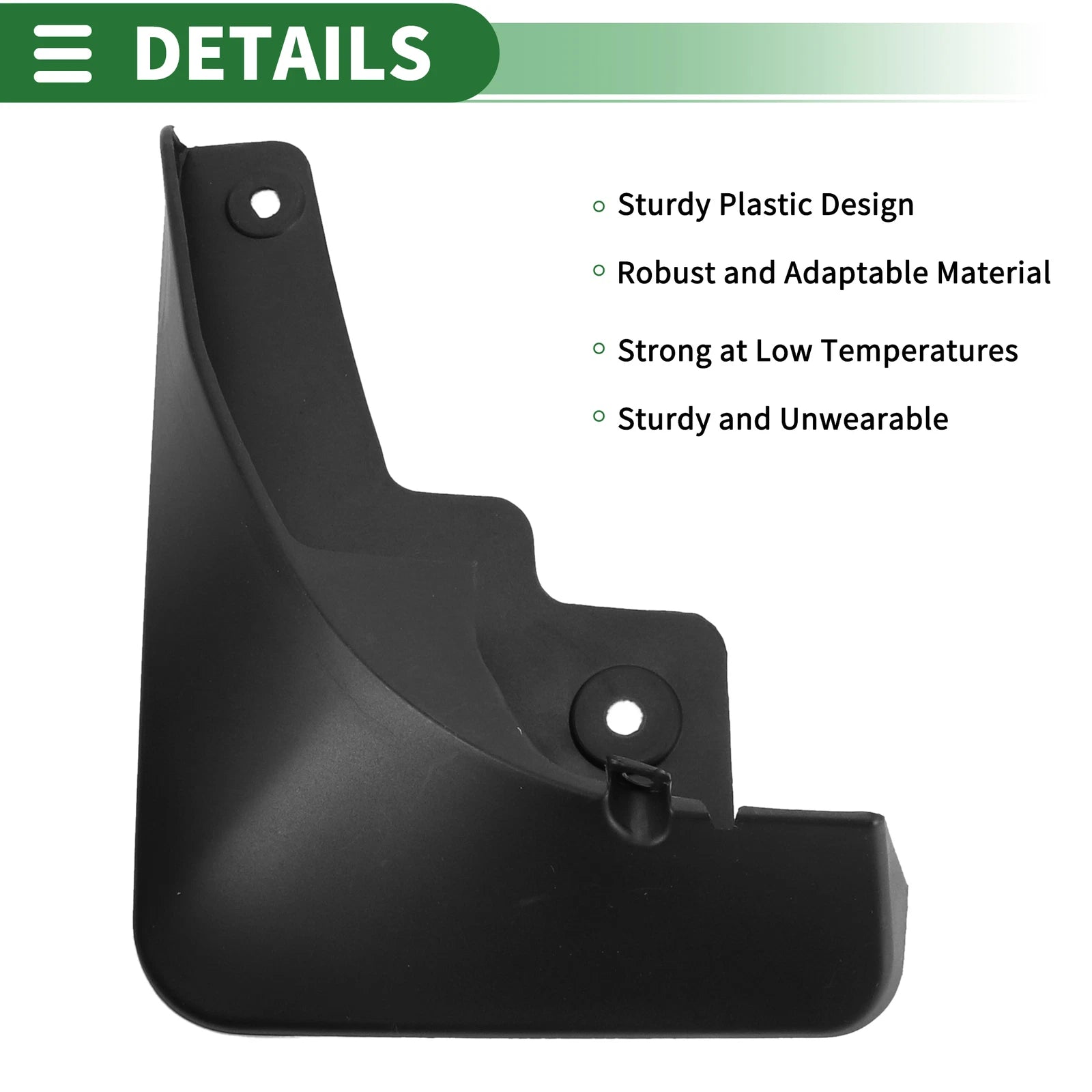 Mud Flaps Splash Guards for SsangYong Korando (2019–2021) W/ Mounts