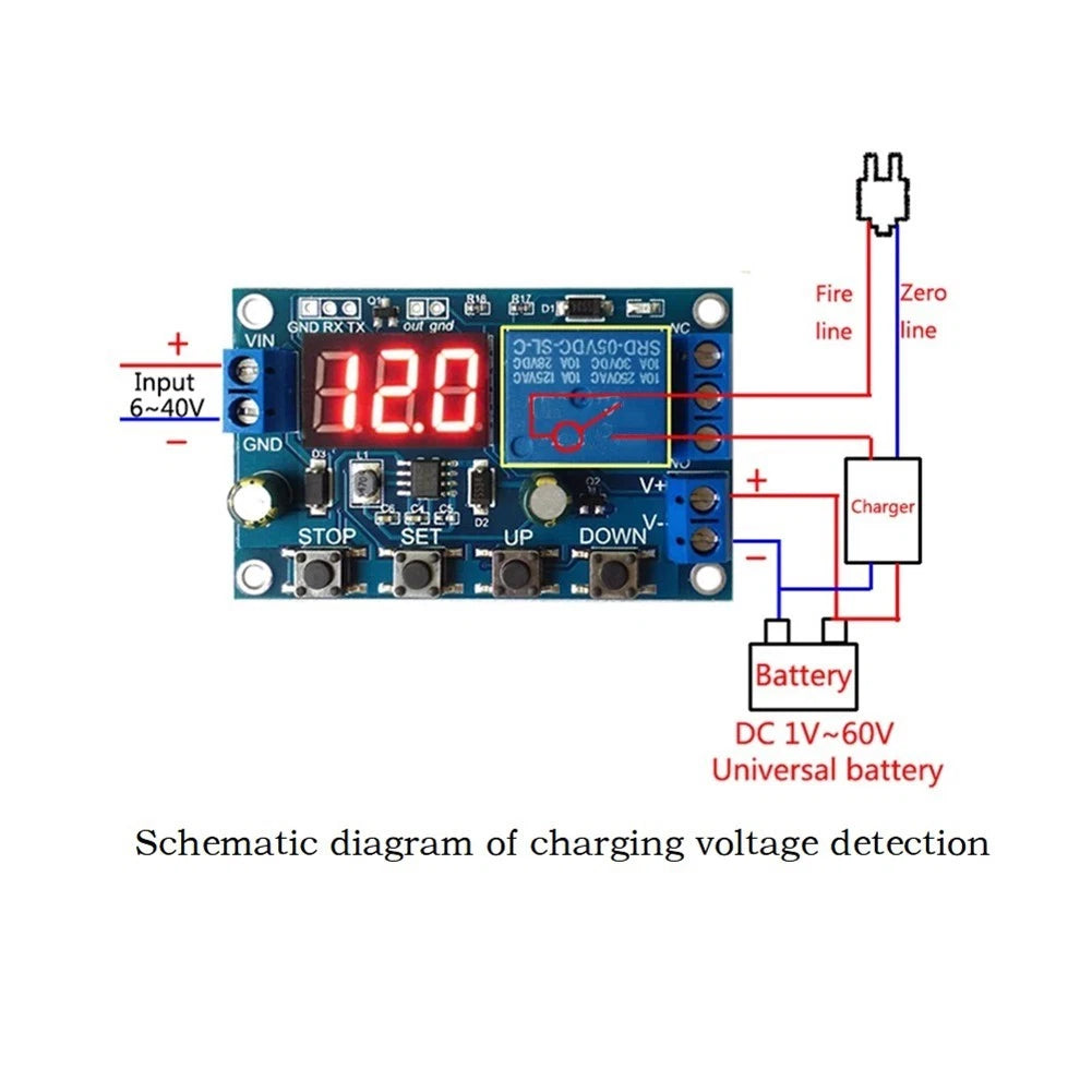 Protection Board Discharger Module for Power Tools (Replacement)