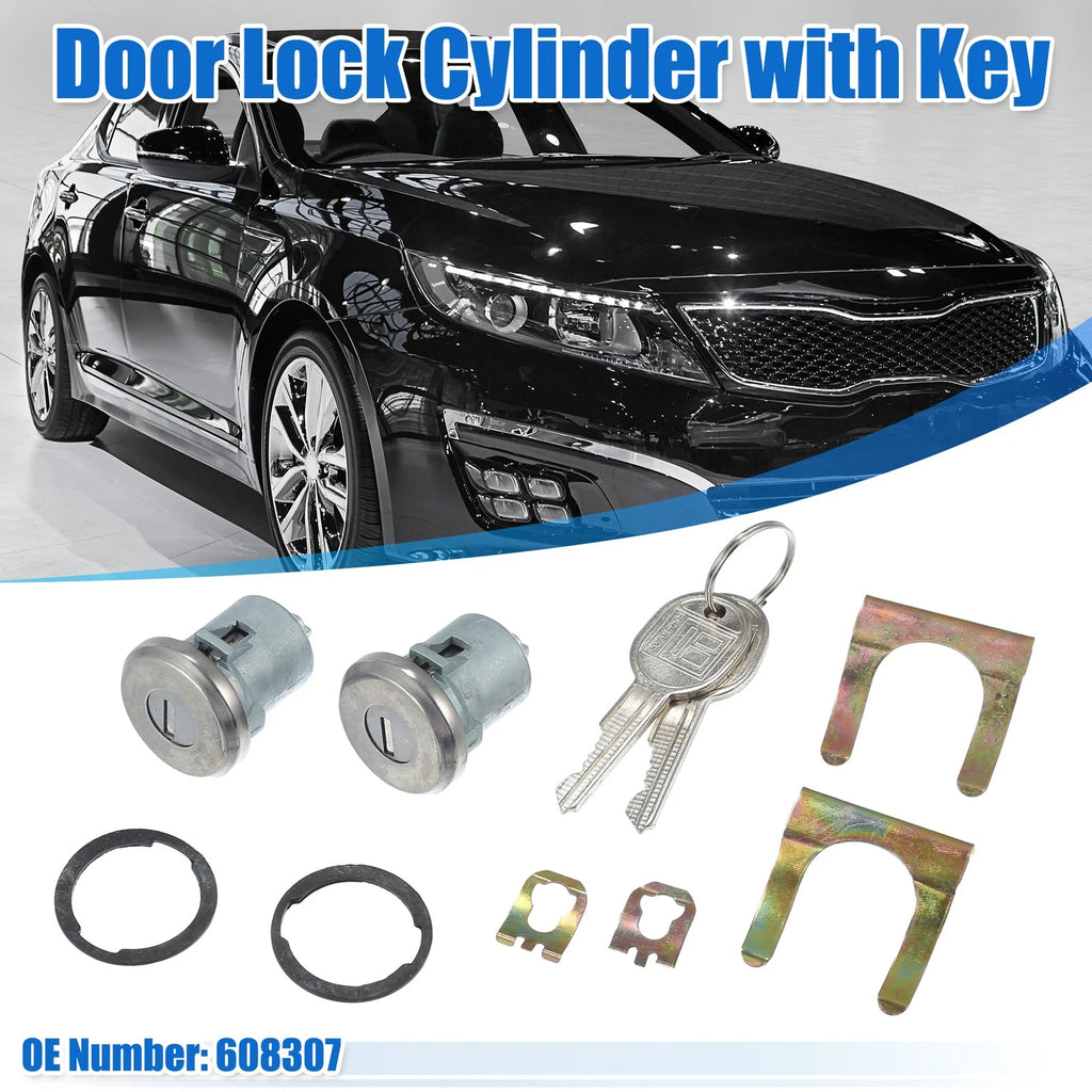 Door Lock Cylinder Set with Keys for Chevy C10 C20 C30 1500 (1967–1969)