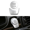 2X Chrome Engine Stop Push Switch Button Cover for BMW 5-Series F10/F07