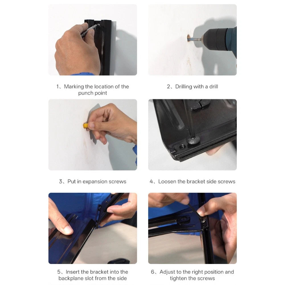 Flexible Bike Storage Solution for Adjustable Distance and Angle Settings