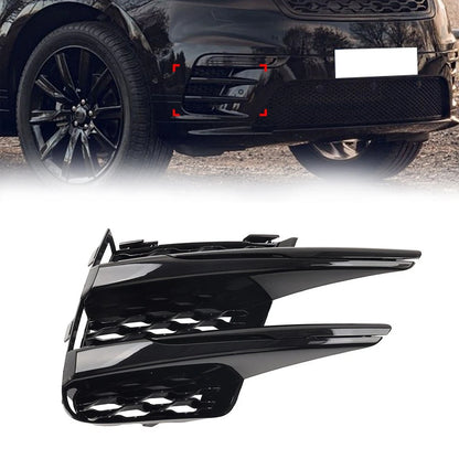 Front Bumper Fog Light Grille Cover for Land Rover Range Rover Velar (2017–2022)
