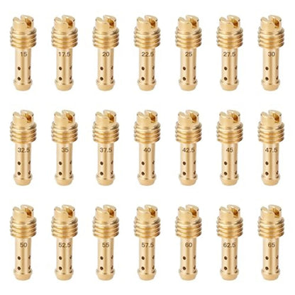 21PCS Carburetor Jets for Mikuni VMT, TM, TMX (Compatible)