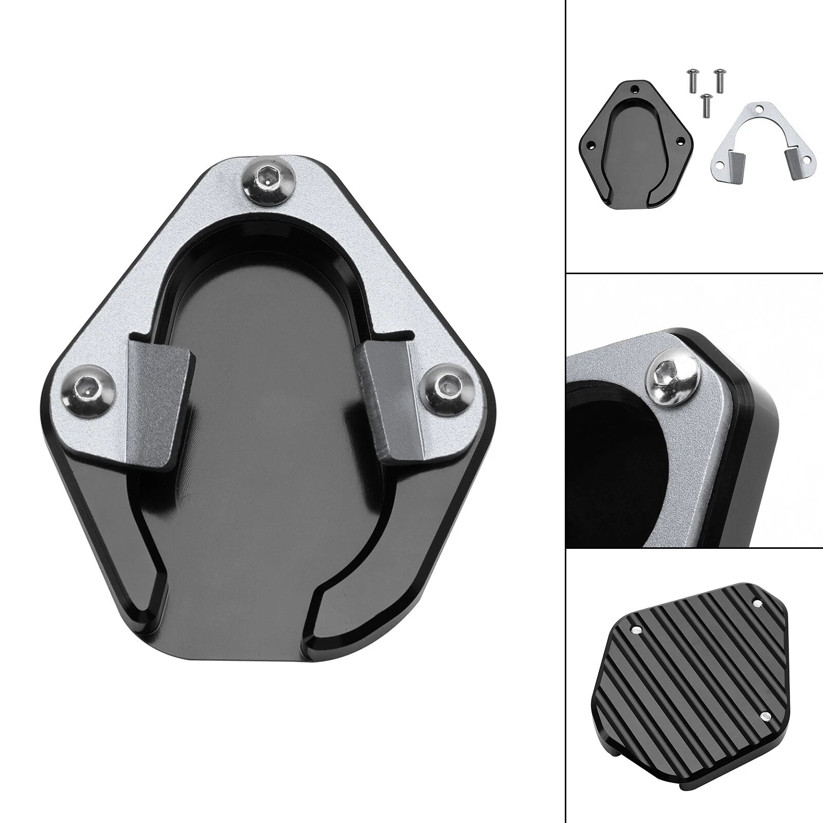 Kickstand Enlarger Plate Pad for Tiger 850 Sport (2021–2023) T4