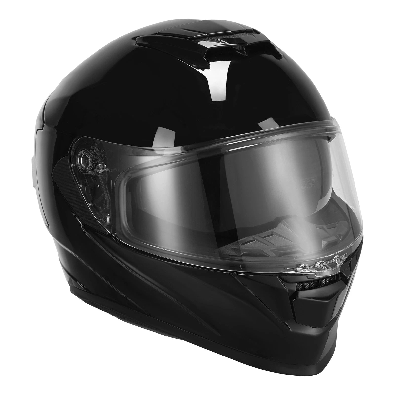 Full Face Dual Visor Helmet for DOT Adult (S/M/L/XL)