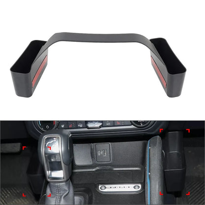 Gear Shift Side Storage Box Tray for Ford Bronco (2021–2024)